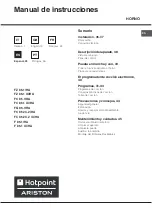 Предварительный просмотр 35 страницы Hotpoint Ariston F 86.1 IX/HA Operating Instructions Manual