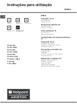 Предварительный просмотр 46 страницы Hotpoint Ariston F 86.1 IX/HA Operating Instructions Manual