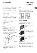 Предварительный просмотр 47 страницы Hotpoint Ariston F 86.1 IX/HA Operating Instructions Manual