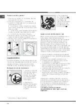 Предварительный просмотр 48 страницы Hotpoint Ariston F 86.1 IX/HA Operating Instructions Manual