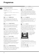 Предварительный просмотр 52 страницы Hotpoint Ariston F 86.1 IX/HA Operating Instructions Manual