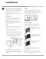 Предварительный просмотр 2 страницы Hotpoint Ariston F 89 GP.1 IX/HA Operating Instructions Manual