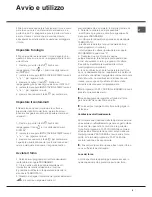 Предварительный просмотр 5 страницы Hotpoint Ariston F 89 GP.1 IX/HA Operating Instructions Manual