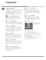 Предварительный просмотр 6 страницы Hotpoint Ariston F 89 GP.1 IX/HA Operating Instructions Manual