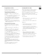 Предварительный просмотр 7 страницы Hotpoint Ariston F 89 GP.1 IX/HA Operating Instructions Manual