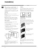 Предварительный просмотр 14 страницы Hotpoint Ariston F 89 GP.1 IX/HA Operating Instructions Manual