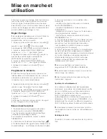 Предварительный просмотр 29 страницы Hotpoint Ariston F 89 GP.1 IX/HA Operating Instructions Manual