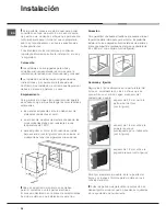 Предварительный просмотр 38 страницы Hotpoint Ariston F 89 GP.1 IX/HA Operating Instructions Manual