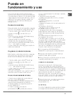 Предварительный просмотр 41 страницы Hotpoint Ariston F 89 GP.1 IX/HA Operating Instructions Manual