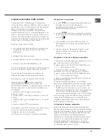 Предварительный просмотр 47 страницы Hotpoint Ariston F 89 GP.1 IX/HA Operating Instructions Manual