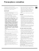 Предварительный просмотр 57 страницы Hotpoint Ariston F 89 GP.1 IX/HA Operating Instructions Manual