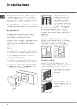 Предварительный просмотр 2 страницы Hotpoint Ariston F48 101 GP.1 IX/HA Operating Instructions Manual