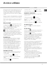 Предварительный просмотр 5 страницы Hotpoint Ariston F48 101 GP.1 IX/HA Operating Instructions Manual