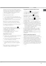 Предварительный просмотр 13 страницы Hotpoint Ariston F48 101 GP.1 IX/HA Operating Instructions Manual