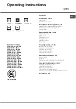 Предварительный просмотр 15 страницы Hotpoint Ariston F48 101 GP.1 IX/HA Operating Instructions Manual