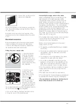 Предварительный просмотр 17 страницы Hotpoint Ariston F48 101 GP.1 IX/HA Operating Instructions Manual