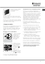 Preview for 3 page of Hotpoint Ariston F48 1012.1 C.1 /HA Operating Instructions Manual