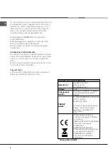 Preview for 6 page of Hotpoint Ariston F48 1012.1 C.1 /HA Operating Instructions Manual