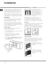 Preview for 16 page of Hotpoint Ariston F48 1012.1 C.1 /HA Operating Instructions Manual