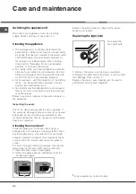 Preview for 26 page of Hotpoint Ariston F48 1012.1 C.1 /HA Operating Instructions Manual