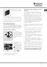 Preview for 31 page of Hotpoint Ariston F48 1012.1 C.1 /HA Operating Instructions Manual