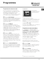 Preview for 35 page of Hotpoint Ariston F48 1012.1 C.1 /HA Operating Instructions Manual