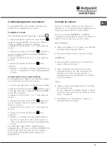 Preview for 37 page of Hotpoint Ariston F48 1012.1 C.1 /HA Operating Instructions Manual