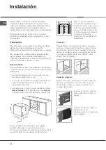 Preview for 44 page of Hotpoint Ariston F48 1012.1 C.1 /HA Operating Instructions Manual