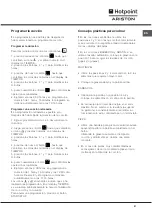 Preview for 51 page of Hotpoint Ariston F48 1012.1 C.1 /HA Operating Instructions Manual