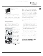 Предварительный просмотр 3 страницы Hotpoint Ariston F48 1012 C.1 IX/HA Instruction Manual