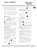 Предварительный просмотр 5 страницы Hotpoint Ariston F48 1012 C.1 IX/HA Instruction Manual