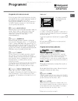 Предварительный просмотр 7 страницы Hotpoint Ariston F48 1012 C.1 IX/HA Instruction Manual