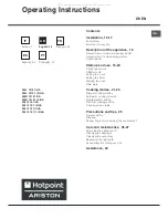 Предварительный просмотр 15 страницы Hotpoint Ariston F48 1012 C.1 IX/HA Instruction Manual