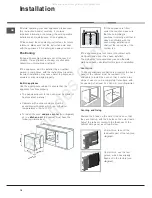 Предварительный просмотр 16 страницы Hotpoint Ariston F48 1012 C.1 IX/HA Instruction Manual