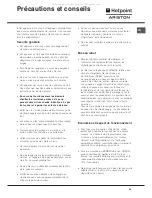 Предварительный просмотр 39 страницы Hotpoint Ariston F48 1012 C.1 IX/HA Instruction Manual