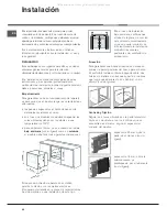 Предварительный просмотр 44 страницы Hotpoint Ariston F48 1012 C.1 IX/HA Instruction Manual