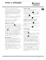 Предварительный просмотр 61 страницы Hotpoint Ariston F48 1012 C.1 IX/HA Instruction Manual