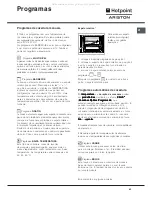 Предварительный просмотр 63 страницы Hotpoint Ariston F48 1012 C.1 IX/HA Instruction Manual