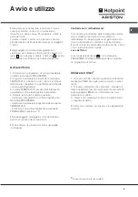 Предварительный просмотр 5 страницы Hotpoint Ariston FB 21 A.2 IX/HA Operating Instructions Manual