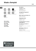 Предварительный просмотр 22 страницы Hotpoint Ariston FB 21 A.2 IX/HA Operating Instructions Manual