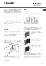 Предварительный просмотр 23 страницы Hotpoint Ariston FB 21 A.2 IX/HA Operating Instructions Manual