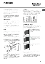 Предварительный просмотр 43 страницы Hotpoint Ariston FB 21 A.2 IX/HA Operating Instructions Manual