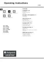 Preview for 11 page of Hotpoint Ariston FB 51 A.1 IX/HA Operating Instructions Manual