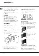 Preview for 12 page of Hotpoint Ariston FB 51 A.1 IX/HA Operating Instructions Manual