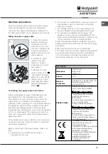 Preview for 13 page of Hotpoint Ariston FB 51 A.1 IX/HA Operating Instructions Manual