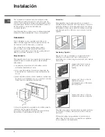 Предварительный просмотр 2 страницы Hotpoint Ariston FB 52 AC.1/HA Operating Instructions Manual