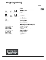 Предварительный просмотр 31 страницы Hotpoint Ariston FB 52 AC.1/HA Operating Instructions Manual