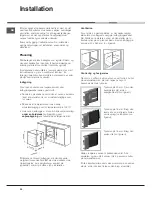 Предварительный просмотр 32 страницы Hotpoint Ariston FB 52 AC.1/HA Operating Instructions Manual