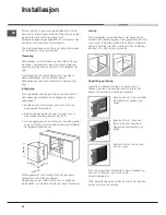 Предварительный просмотр 42 страницы Hotpoint Ariston FB 52 AC.1/HA Operating Instructions Manual