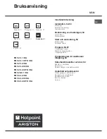 Предварительный просмотр 51 страницы Hotpoint Ariston FB 52 AC.1/HA Operating Instructions Manual